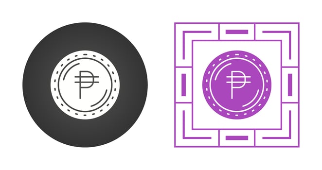 Philippine Currency Vector Icon