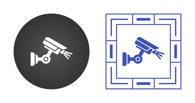 Security Camera Vector Icon