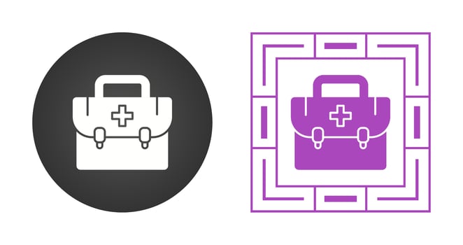 First Aid Kit Vector Icon