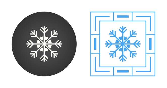 Snowflake Vector Icon