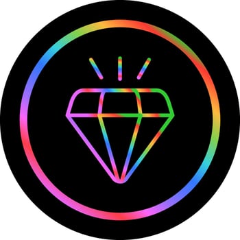 Diamond Vector Icon