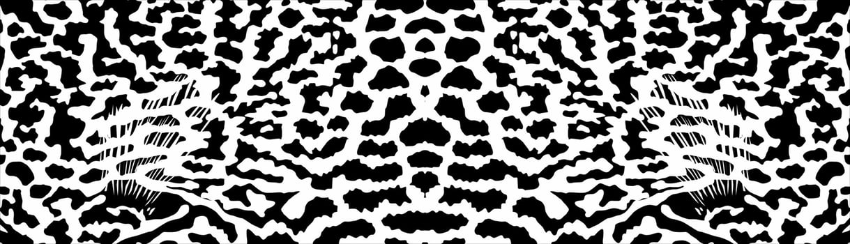Artistic Motifs Pattern Inspired by Symphysodon or Discus Fish Skin, for decoration, ornate, background, website, wallpaper, fashion, interior, cover, animal print, or graphic design element vector