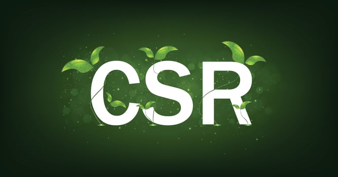 CSR symbol concept design. vector