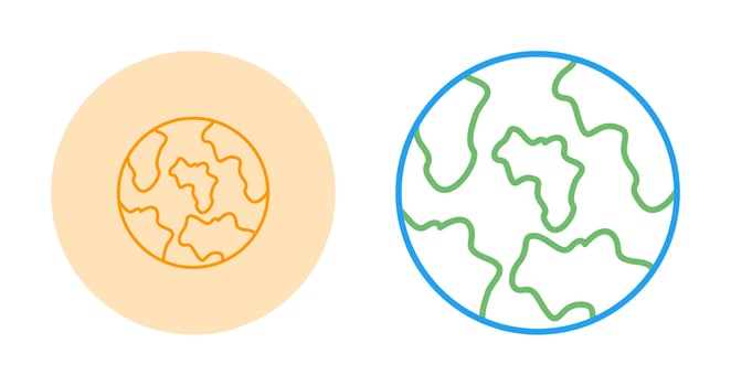 World Vector Icon