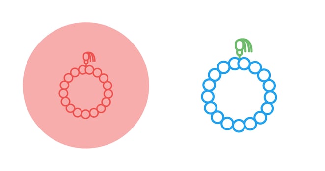 Tasbih Vector Icon