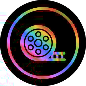 Movie Reel Vector Icon