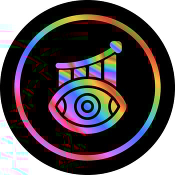 Predictive Analytics Vector Icon