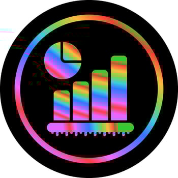Bar Graph Vector Icon