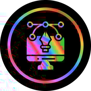 Graphic Design Vector Icon