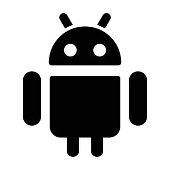 Android Vector Glyph Icon For Personal And Commercial Use.