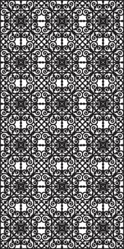Rectangular lattice pattern background in oriental style. Arabesque. vector
