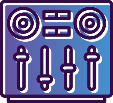 Mixer Vector Icon Design