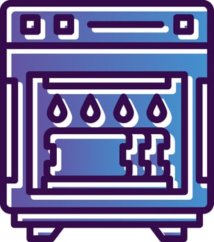 Dish Washer Vector Icon Design