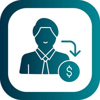 Salary Vector Icon Design