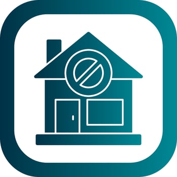 No Entry Vector Icon Design