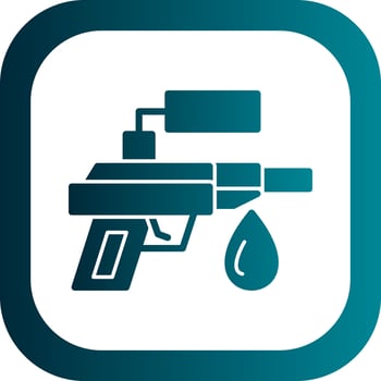 Water Gun Vector Icon Design