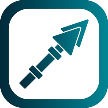 Lance Vector Icon Design