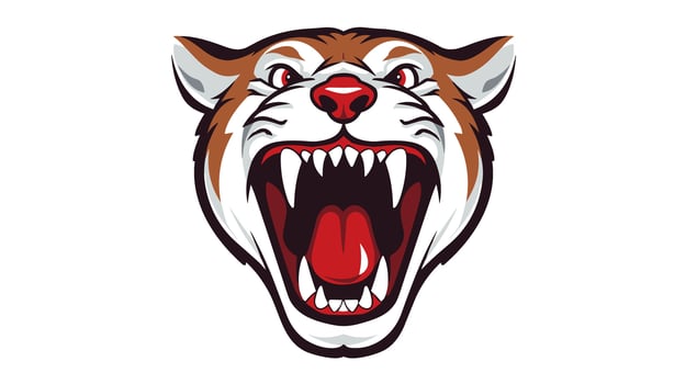Unveiling the Mighty Roar The Power and Significance of an Angry Cheetah in Banner Displays vector