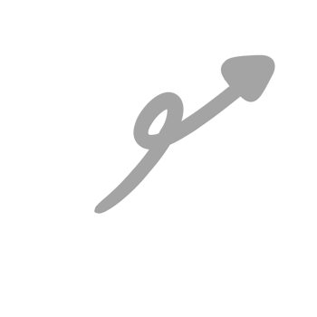 a gray arrow pointing to the right on a transparent background png