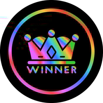 Winner Vector Icon