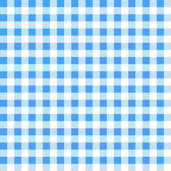 Blue plaid pattern with herringbone pattern inside background. plaid pattern background. plaid background. Seamless pattern. for backdrop, decoration, gift wrapping, gingham tablecloth, blanket vector