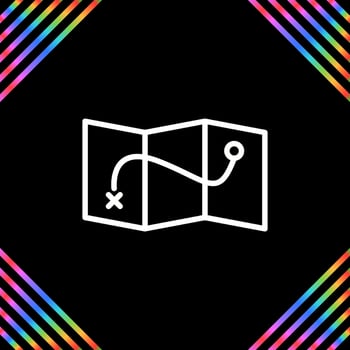 Map Vector Icon