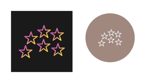Stars Vector Icon