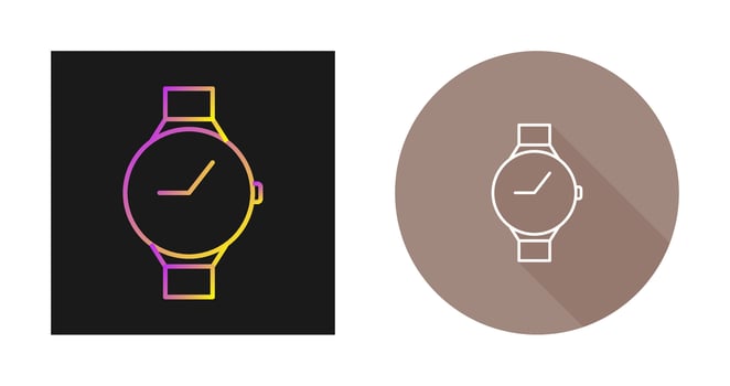 Casual Watch Vector Icon