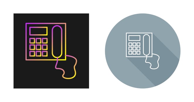 Telephone Vector Icon