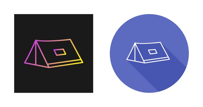 Tent Vector Icon