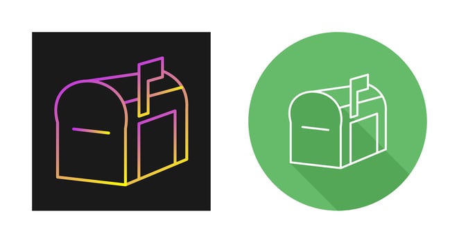 Mailbox Vector Icon