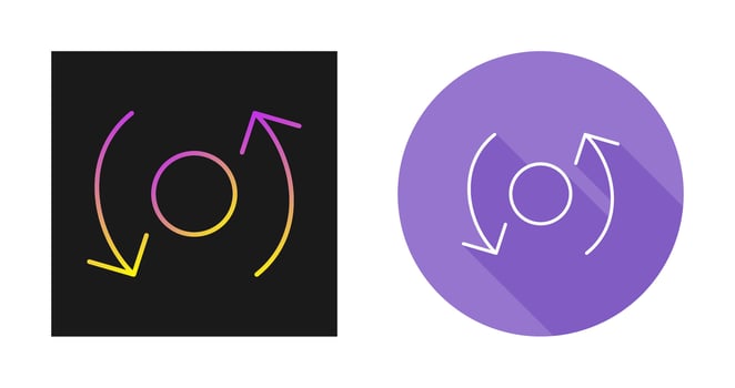 Synchronization Vector Icon