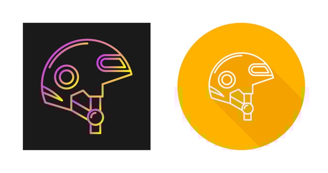 Helmet Vector Icon