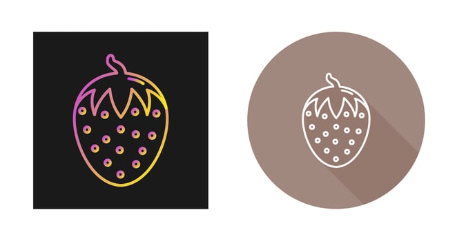 Strawberry Vector Icon