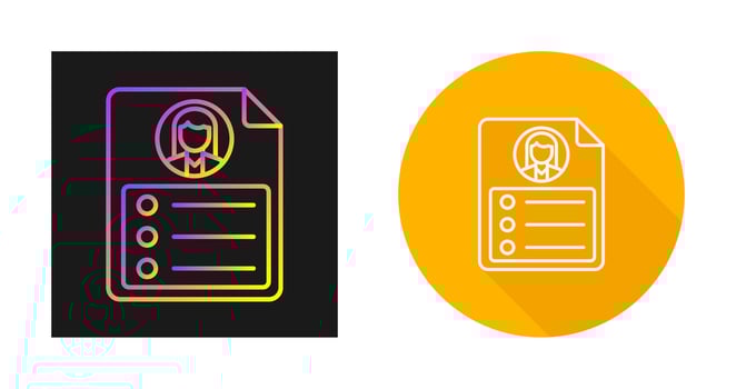 Portfolio Vector Icon