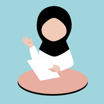 Nurse Character Illustration vector