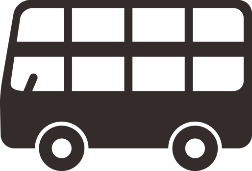 double layer bus icon png