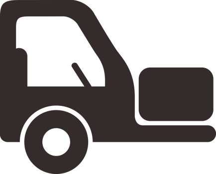 forklift construction truck icon png