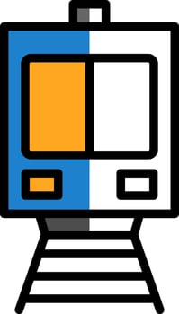 Train Vector Icon Design