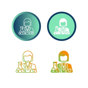 Scientist Vector Icon