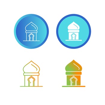 Masjid Door Vector Icon