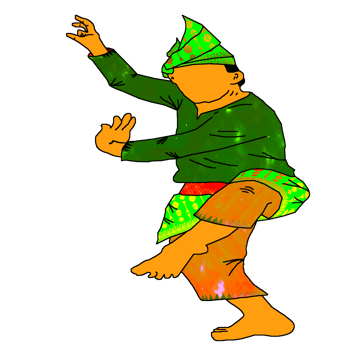 National Culture Traditional Nusantara Martial Art Costume png