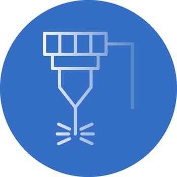 Laser Vector Icon Design