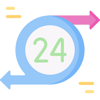 hours icon design png