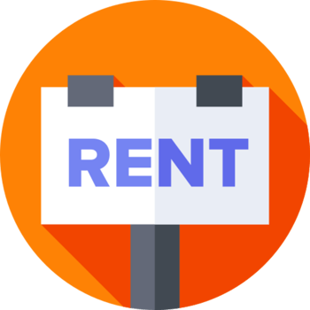 Rent icon design png