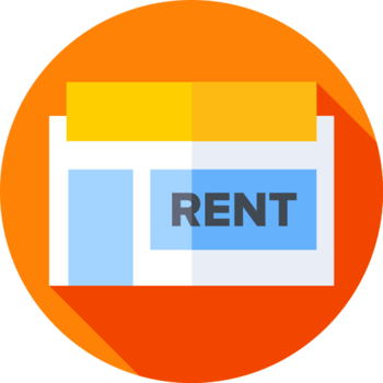 Rent icon design png