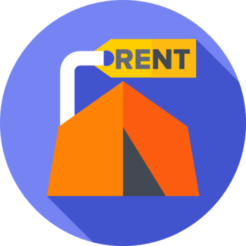 Rent icon design png