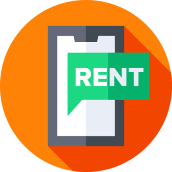 Rent icon design png