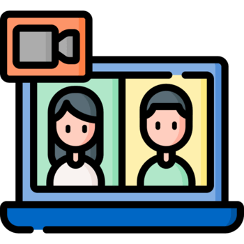 Video call icon design png