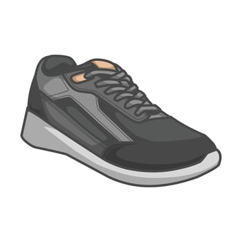 youth sneakers, icon design, and can be used for product illustration vector